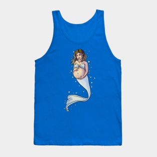 Mer-mom to be Tank Top